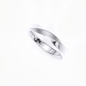 Anillo de matrimonio hombre estilo TWIST EWA joyeria 2