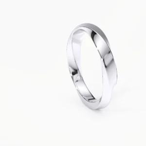 Anillo de matrimonio hombre estilo TWIST EWA joyeria 3