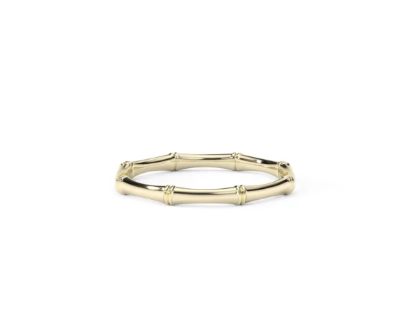 EWA Joyeria Anillo de oro amarillo estilo MINIMALISTA2 2