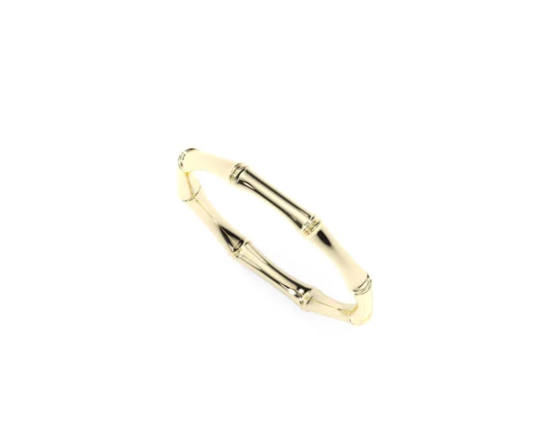 EWA Joyeria Anillo de oro amarillo estilo MINIMALISTA2
