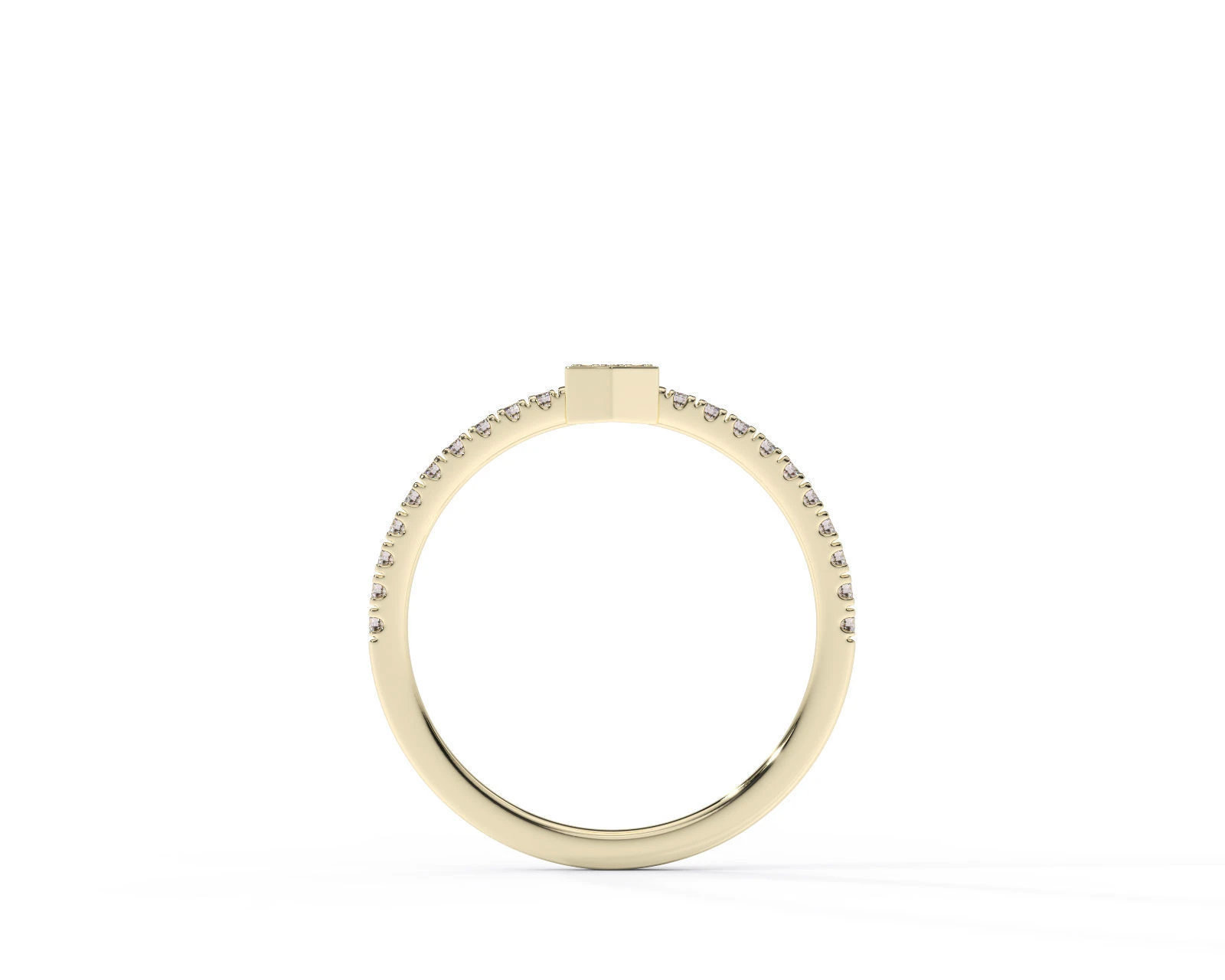 Anillo de oro amarillo con diamantes estilo Ovalado EWA Joyeria 3 Anillo de oro amarillo con diamantes estilo Ovalado EWA Joyeria 3