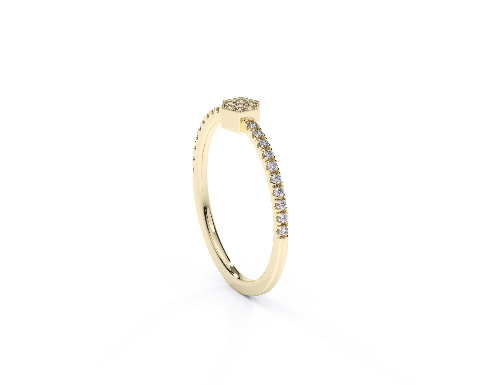 Anillo de oro amarillo con diamantes estilo Ovalado EWA Joyeria 4 Anillo de oro amarillo con diamantes estilo Ovalado EWA Joyeria 4